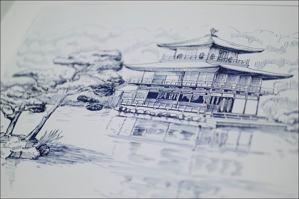 Kinkaku-Ji. Golden pavilion. Kyoto. Lenskiy.org