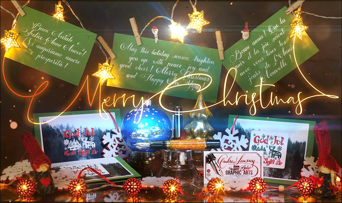 Merry Christmas Fountain Pen Lovers. Lenskiy.org