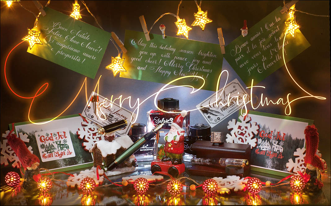 Merry Christmas Fountain Pen Lovers. Lenskiy.org
