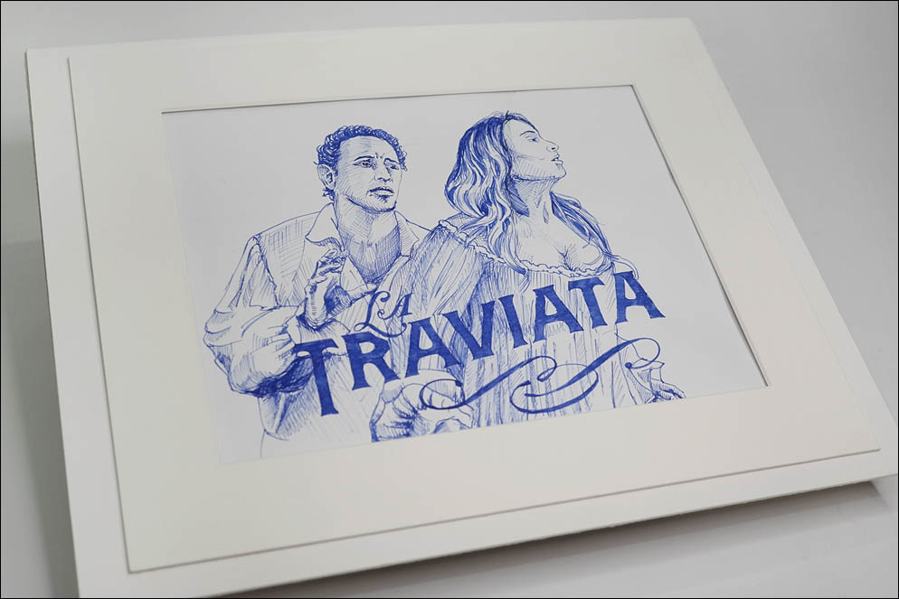 La Traviata. Poster. Lenskiy.org