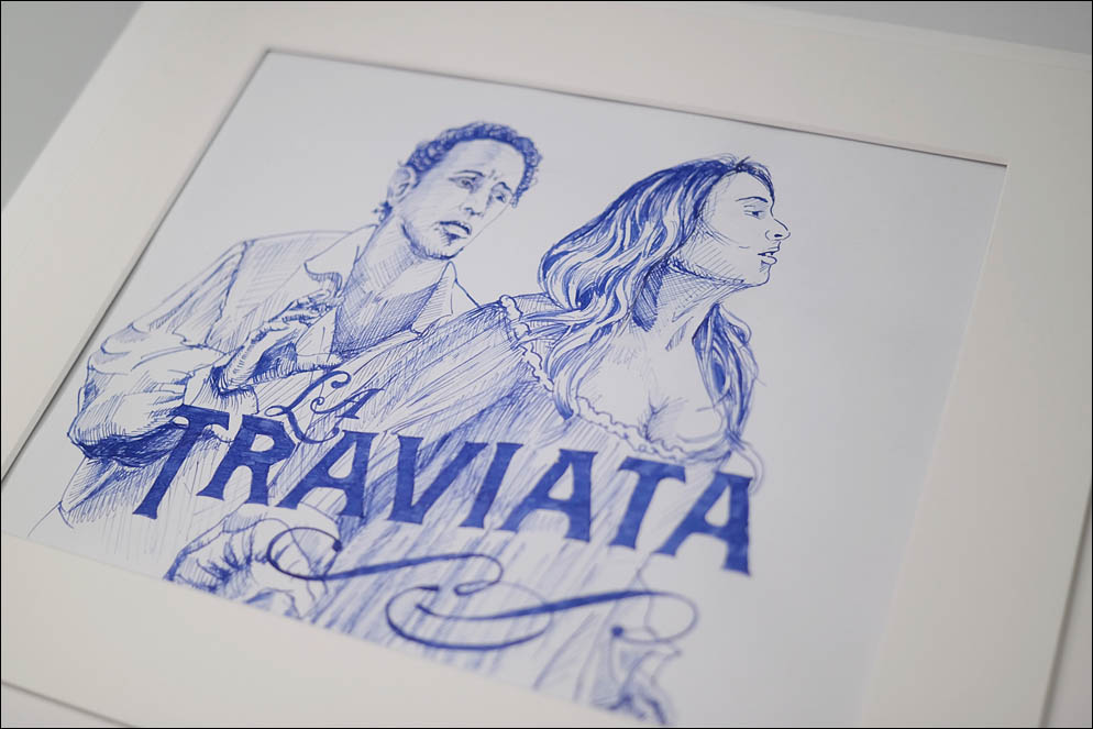 La Traviata. Poster. Lenskiy.org