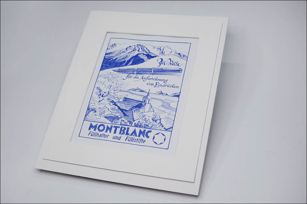 vintage advertise Montblanc fantasy. Lenskiy.org