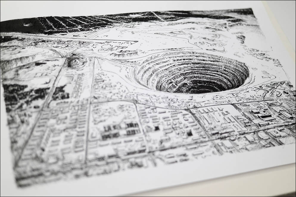 Mirny mine - kimberlitovaya almaznaya trubka. Lenskiy.org