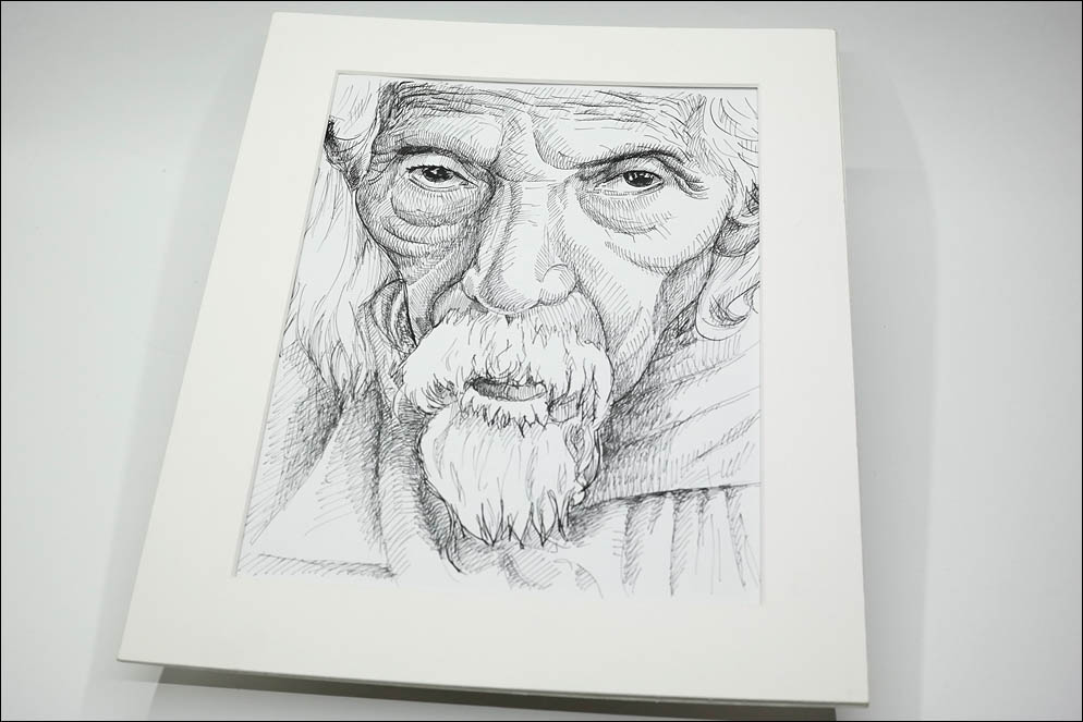 Oldman portrait. Lenskiy.org