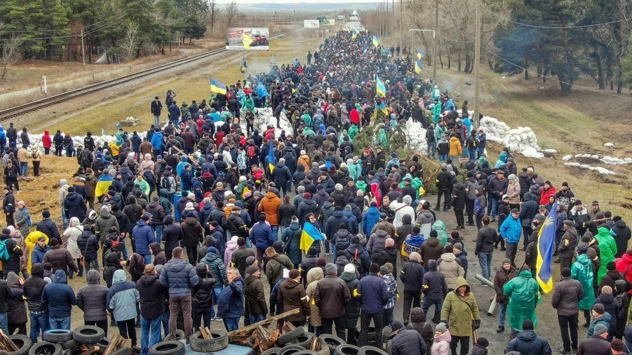 Energodar 02.03.2022 #stoprussian . Lenskiy.org